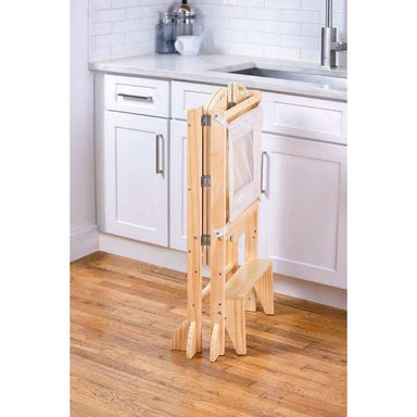 Avenlur Plum 3 in 1 Foldable Kitchen Tower – kid standing at a counter