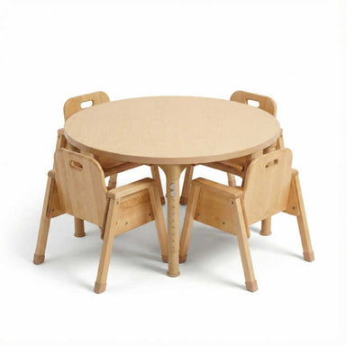 36" Diameter Avenlur Round Adjustable Kids Table with chairs