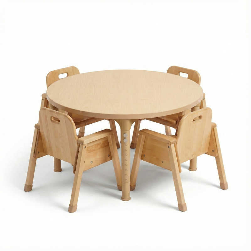 Avenlur Toddler Chairs with 8 Inch Seat Height around a round table