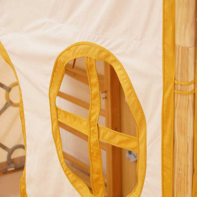 Avenlur Walnut Play Tent Add On for 94.5 in Standard – covering on the standard Walnut frame