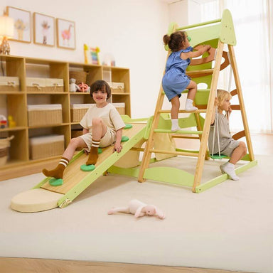 Avenlur 6-in-1 Montessori Playset Corner View With Children Playing