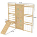 Avenlur 9-in-1 Indoor Playground Corner View Dimensions