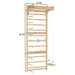 Avenlur 9-in-1 Montessori Inspired Gym Set With Pull Up Bar Dimensions