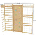 Avenlur 9-in-1 Swedish Ladder Wall Gym Dimensions