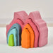 Avenlur Montessori Puzzle Blocks Corner View Facing Left