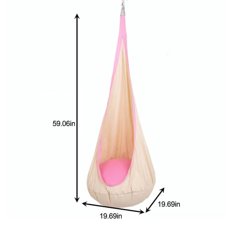 Avenlur Sensory Swing Hammock Tear White Dimensions