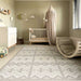 Kilim Boho Play Mat in a baby room