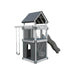 base camp 55 clubhouse vinyl playset ash wood gray back right