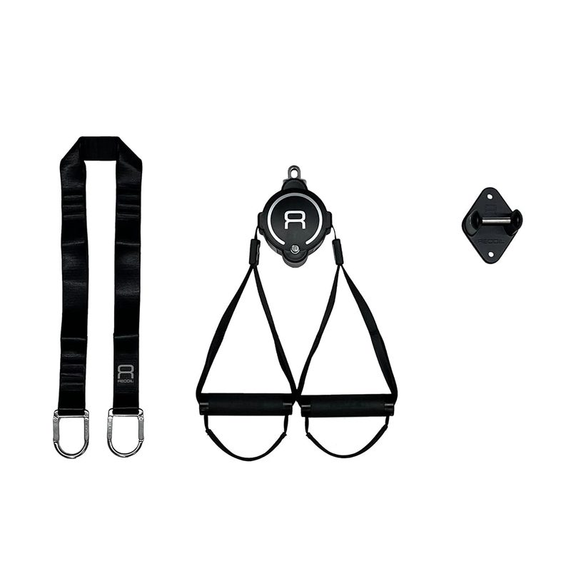 BenchK Recoil S2 Gym – suspension trainer, lashing strap and permanent mount