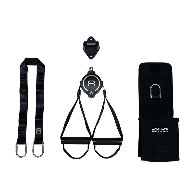BenchK Recoil S2 Pro – suspension trainer, lashing strap, bag/door mount and permanent mount