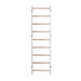 BenchK Wall Bars 700 – white wall bars with wood rungs