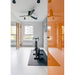 BenchK Wooden Wall Bars 100 – light beech wall bars in a training room