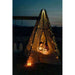 Bijou Big Bijou – solar-lit outdoor playset at night