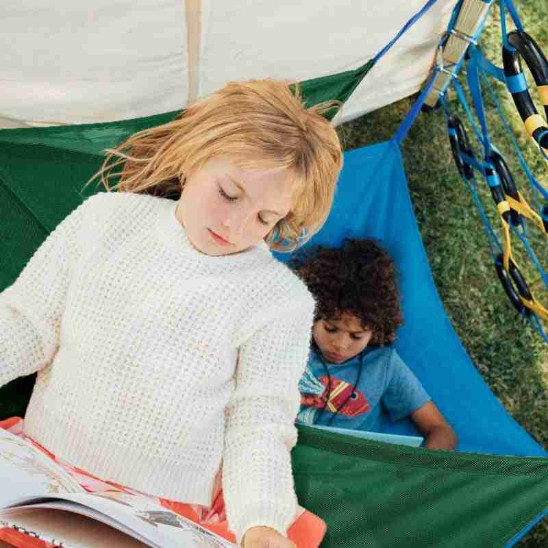 Bijou Mainstay Deluxe modular outdoor climbing playset