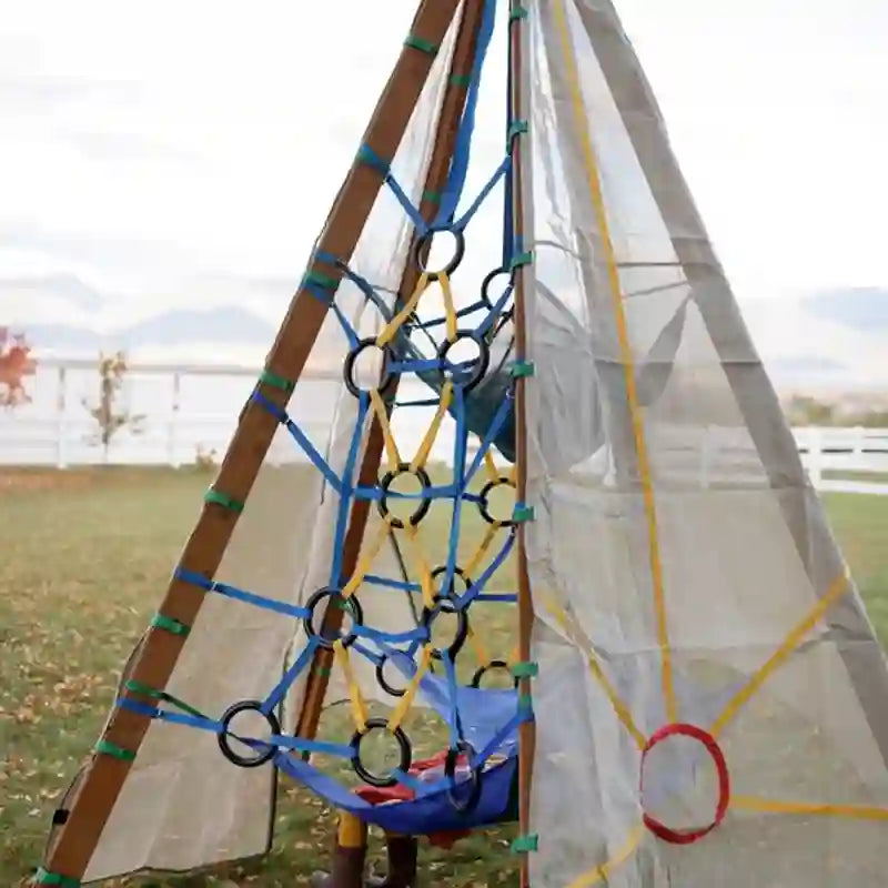 Bijou Monkey Business Swing Set – Mainstay and swing arm structure