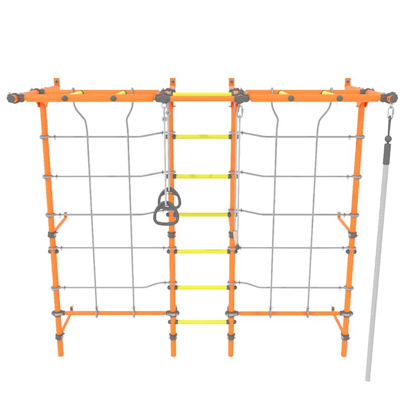 Brainrich Kids W3 Max in Orange Home Playground Front View
