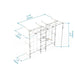 Brainrich Kids W3 Max Indoor Play Gym Dimensions