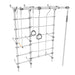 Brainrich Kids W3 Wall Mounted Play Gym White Corner View