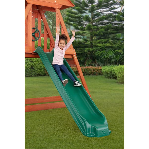 cedar_chalet_wooden_swing_set_slide