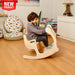 Child Sitting on Kidodido Toddler Rocking Chair and Table Set