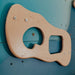 Children's Home Gym – close-up of shaped wooden hold on Alaska panel