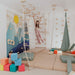 Children's Home Gym – kid climbing a rope ladder in the Alaska playroom