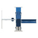climber 35 vinyl swing set white blue top