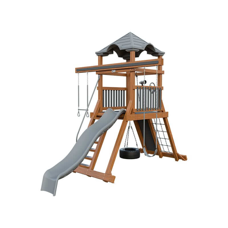 Climber 55 Vinyl Swing Set — Extreme Kids World