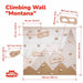 Wood and Hearts Climbing Wall Playground – Montana climbing wall dimension diagram