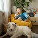 CordaRoy's Bambino Kids Chair – Saffron kids chair product view