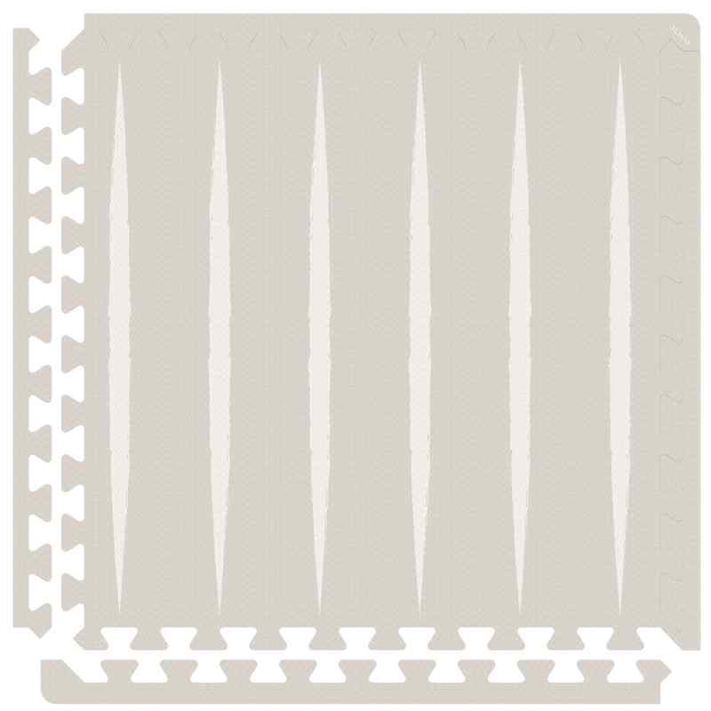 eeveve lucio linen double sided play mat single square