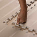 eeveve lucio linen double sided play mat depth