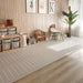 eeveve lucio linen double sided play mat in a playroom