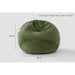 Cloud Comfort Bean Bag (Small) – Olive Green chair showing 36 inch diameter and 32 inch height