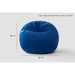 Cloud Comfort Bean Bag (Small) – Navy chair showing 36 inch diameter and 32 inch height