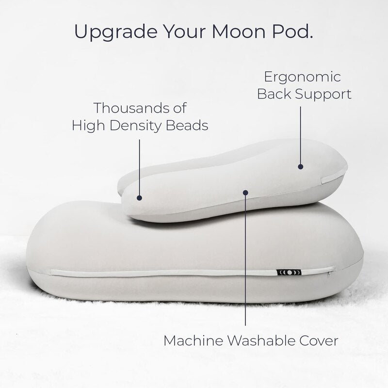 Crescent Backrest – backrest features shown with a separately sold Moon Pod seat