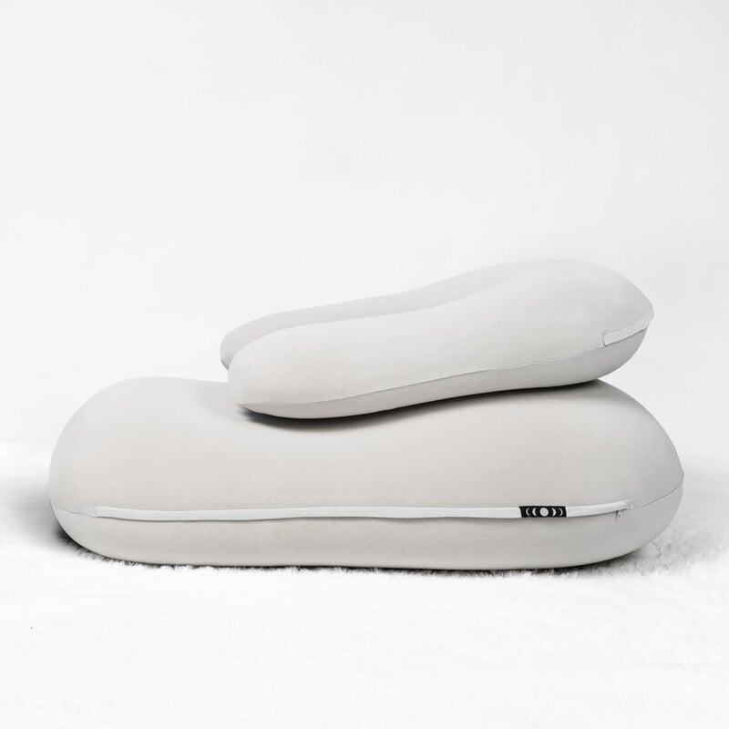 Crescent Backrest – Space Gray backrest resting on a separately sold seat