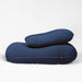 Crescent Backrest – Moon Indigo backrest resting on a separately sold seat
