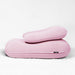Crescent Backrest – Rose Quartz backrest resting on a separately sold seat