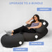 Crescent Backrest – Cosmic Ash accessory setup with separately sold seat and footrest