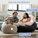 Double Moon Pod – optional Crescent Backrests and Lunar Lift Footrest sold separately