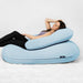 Moon Pod + Backrest Bundle – Neptune Blue seat and backrest in use