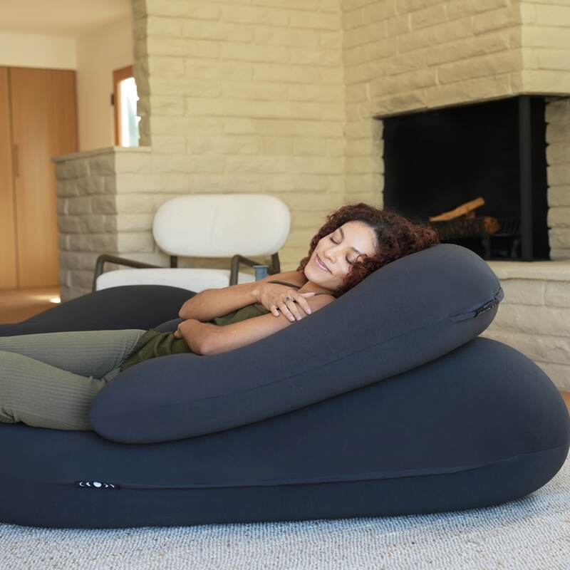 Moon Pod + Backrest Bundle – adult reclining with Moon Indigo seat and backrest