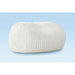 Cloud Comfort Bean Bag (Double) – Cream faux fur corduroy front view