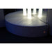 Large Experia Curved Bubble Tube Platform in white