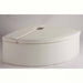 Medium Experia Curved Bubble Tube Platform angled view
