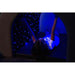 Child lying inside the Experia Fiber Optic Tranquility Sensory Tunnel