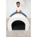 Child climbing on top of the Experia Fiber Optic Tranquility Sensory Tunnel