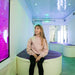 Experia IntelliTouch Bubble Wall Panel – room view with sensory seating