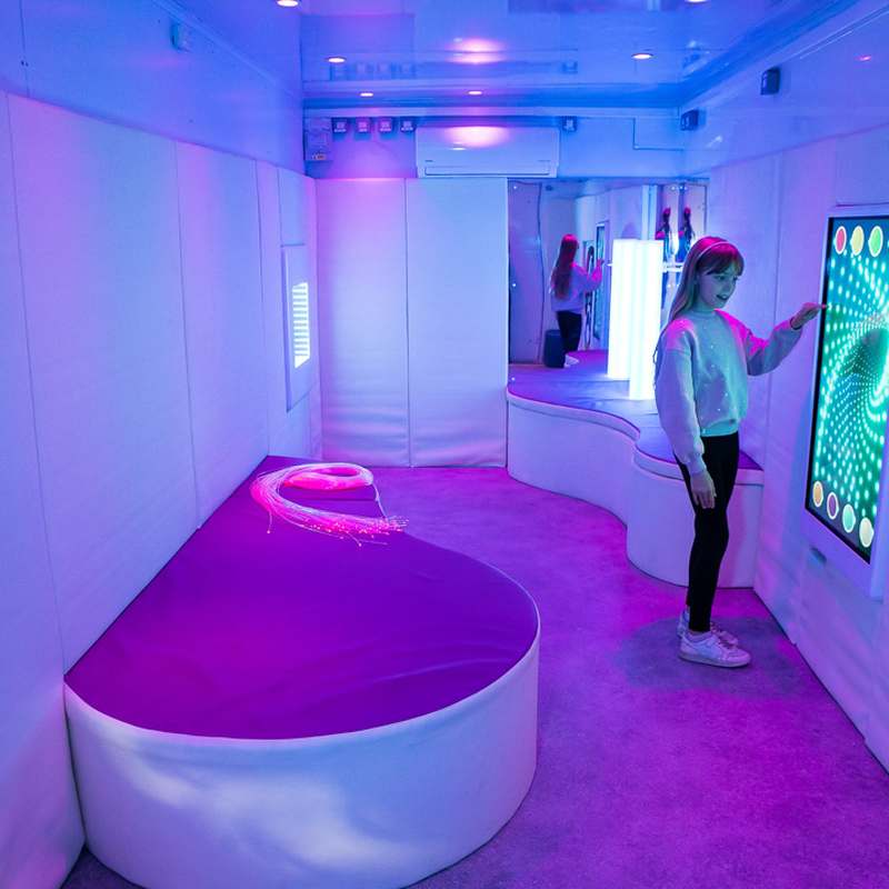 Experia IntelliTouch Infinity Panel – installed in a sensory room